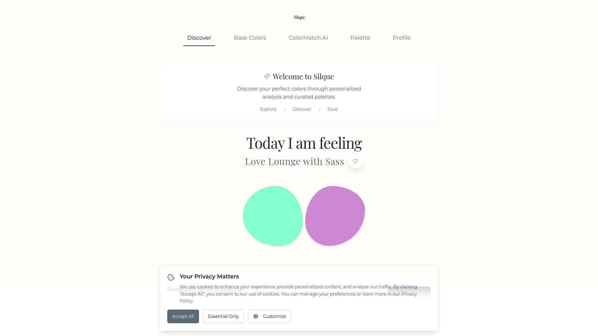 Silque AI - Your Fashion Companion