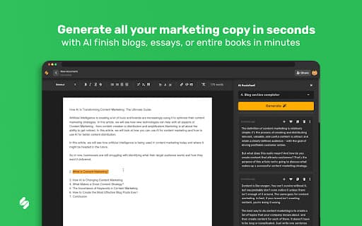 Simplified Chrome Extension