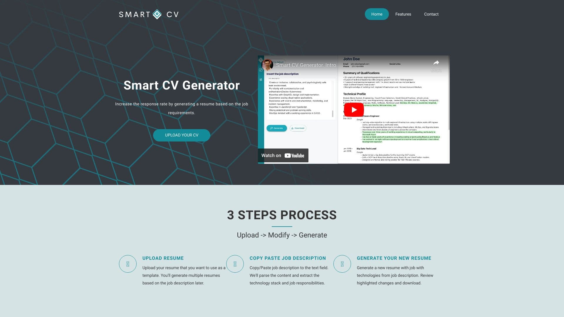 Smart Cv Generator