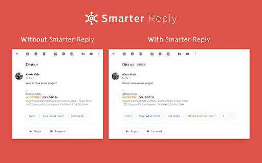 Smarter Reply For Gmail