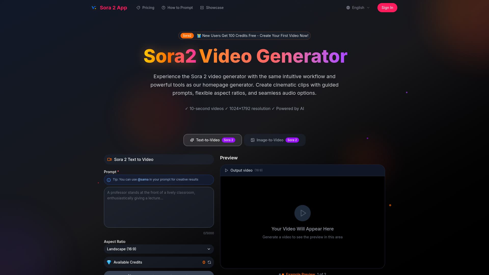 Sora 2 App
