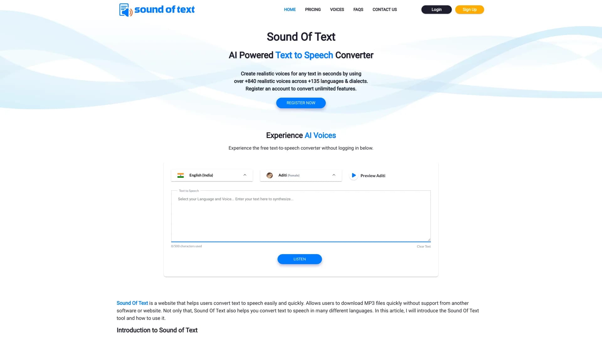 Soundoftext.app
