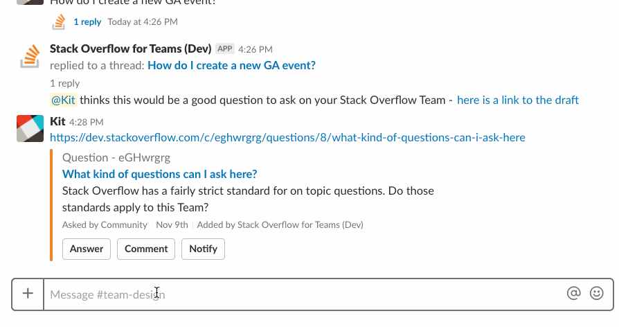 Stack Overflow for Teams