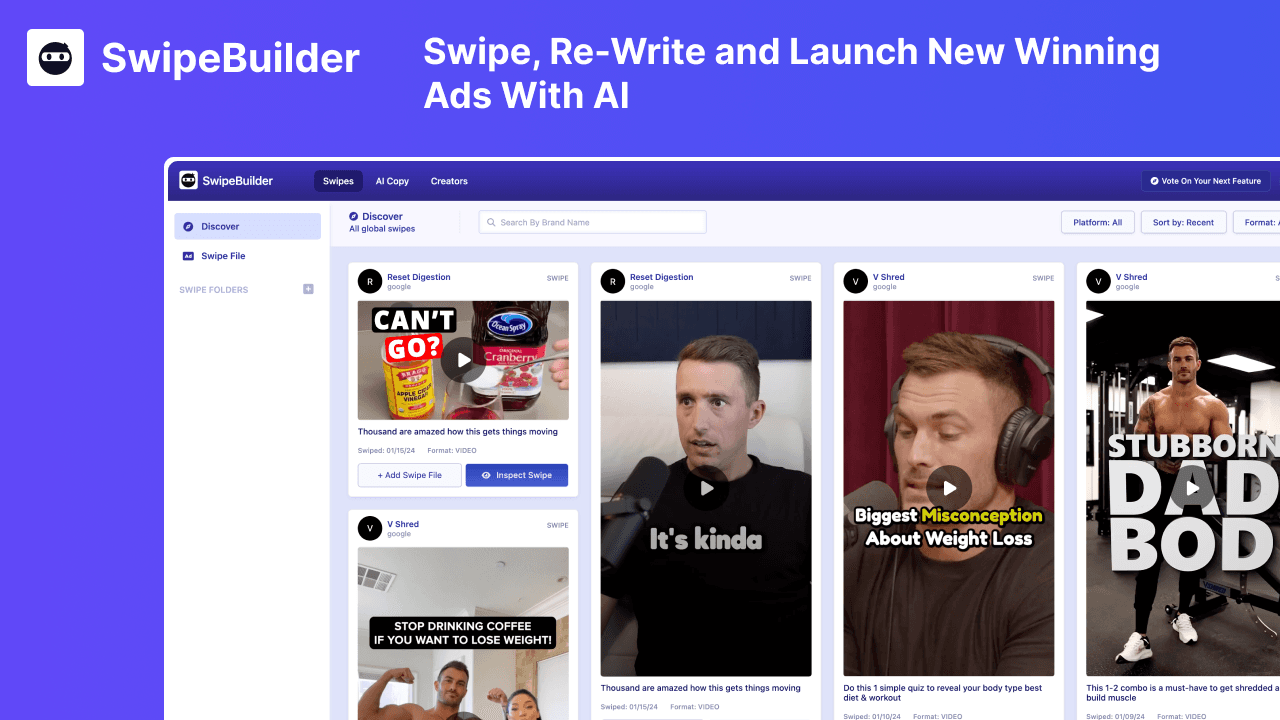 SwipeBuilder