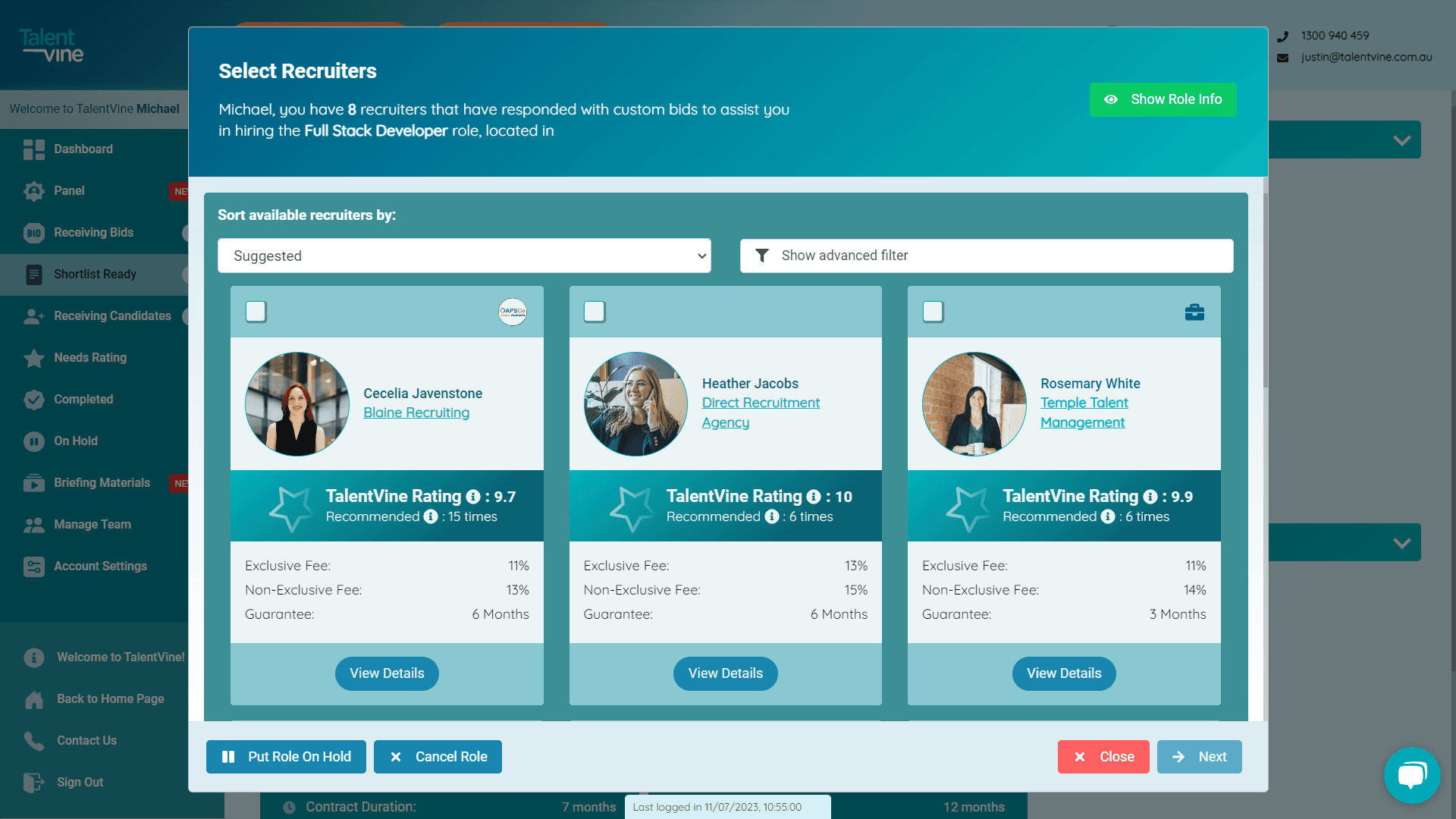 Talentvine