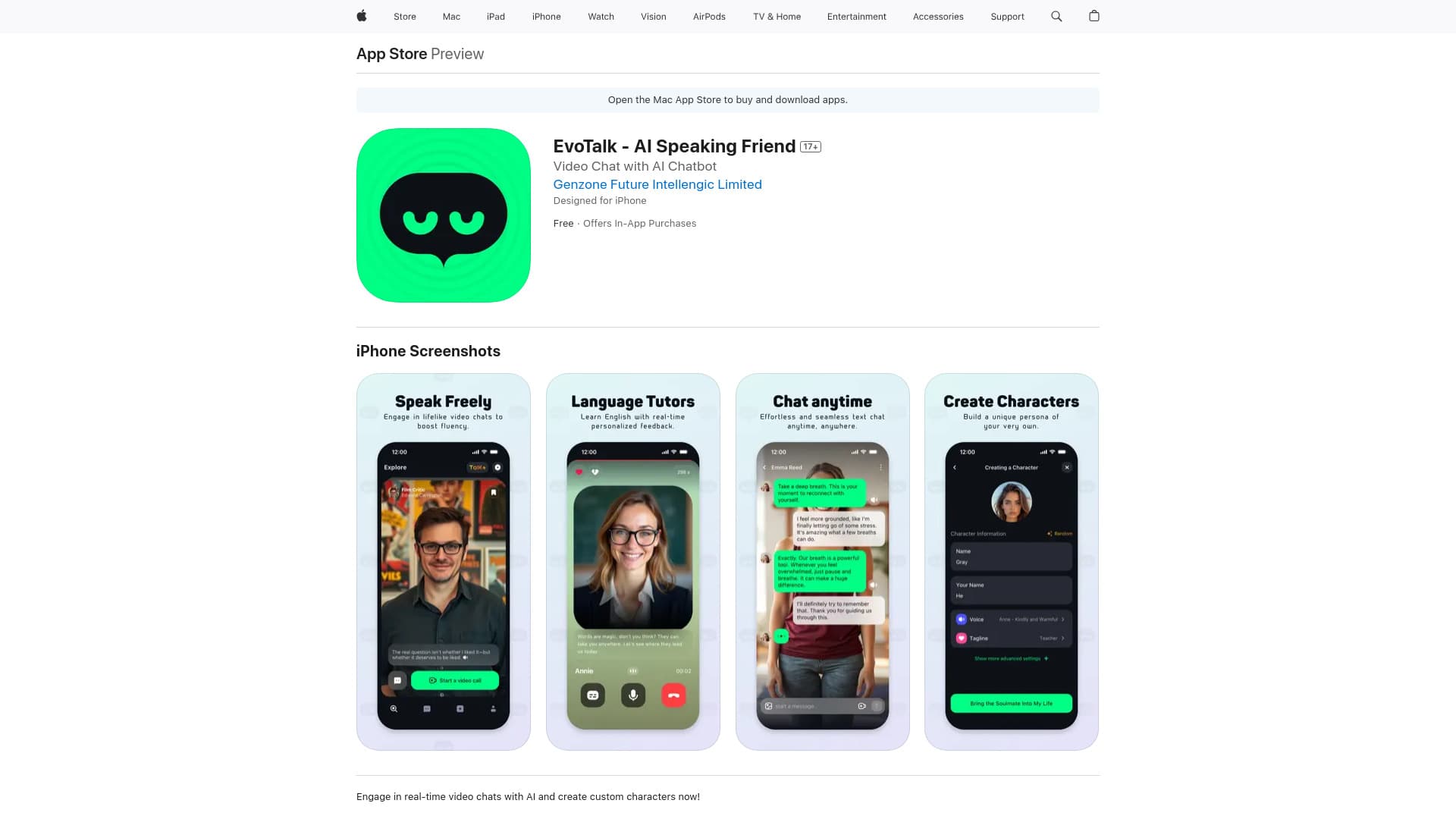 TalkFlow - KI sprechender Freund
