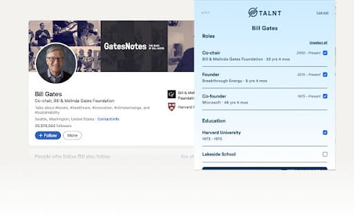 TALNT / Profile AI
