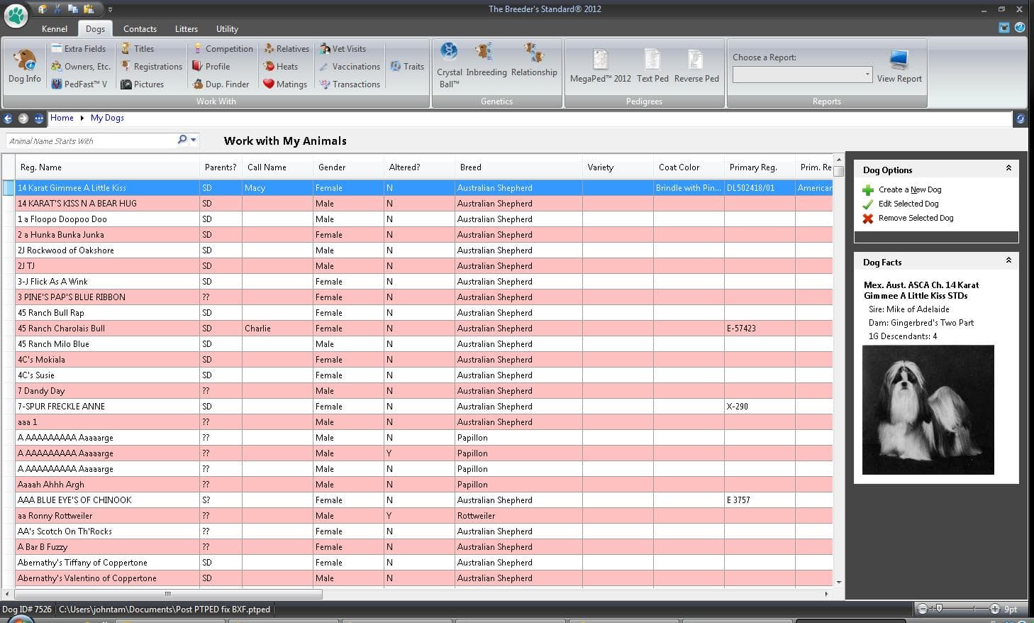 The Breeder's Standard