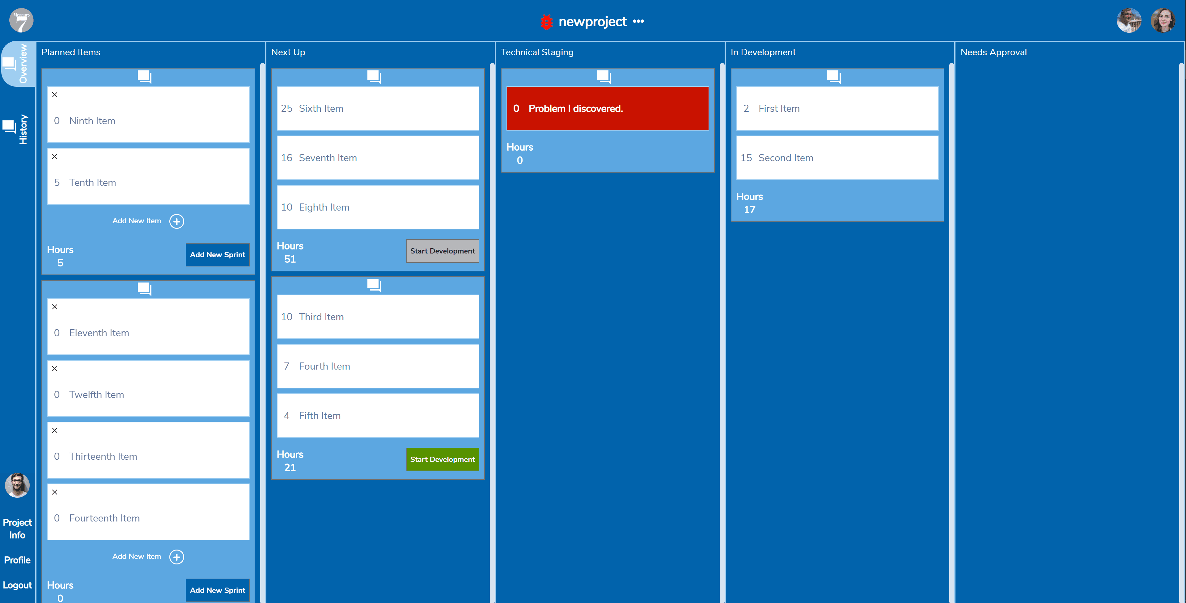 the Mercury Platform