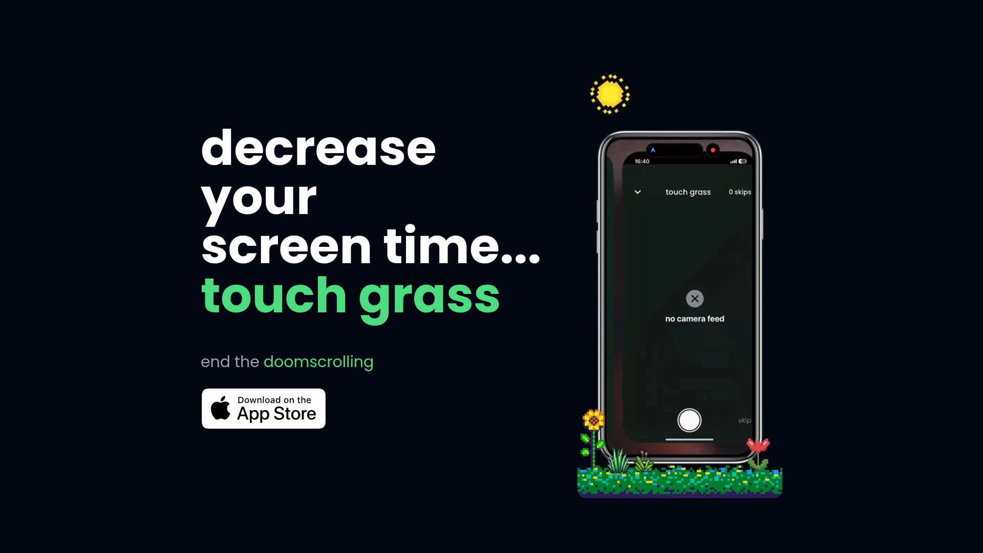 Touch Grass App