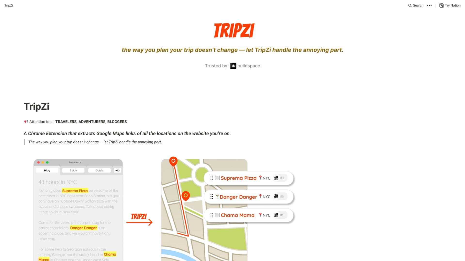 Tripzi