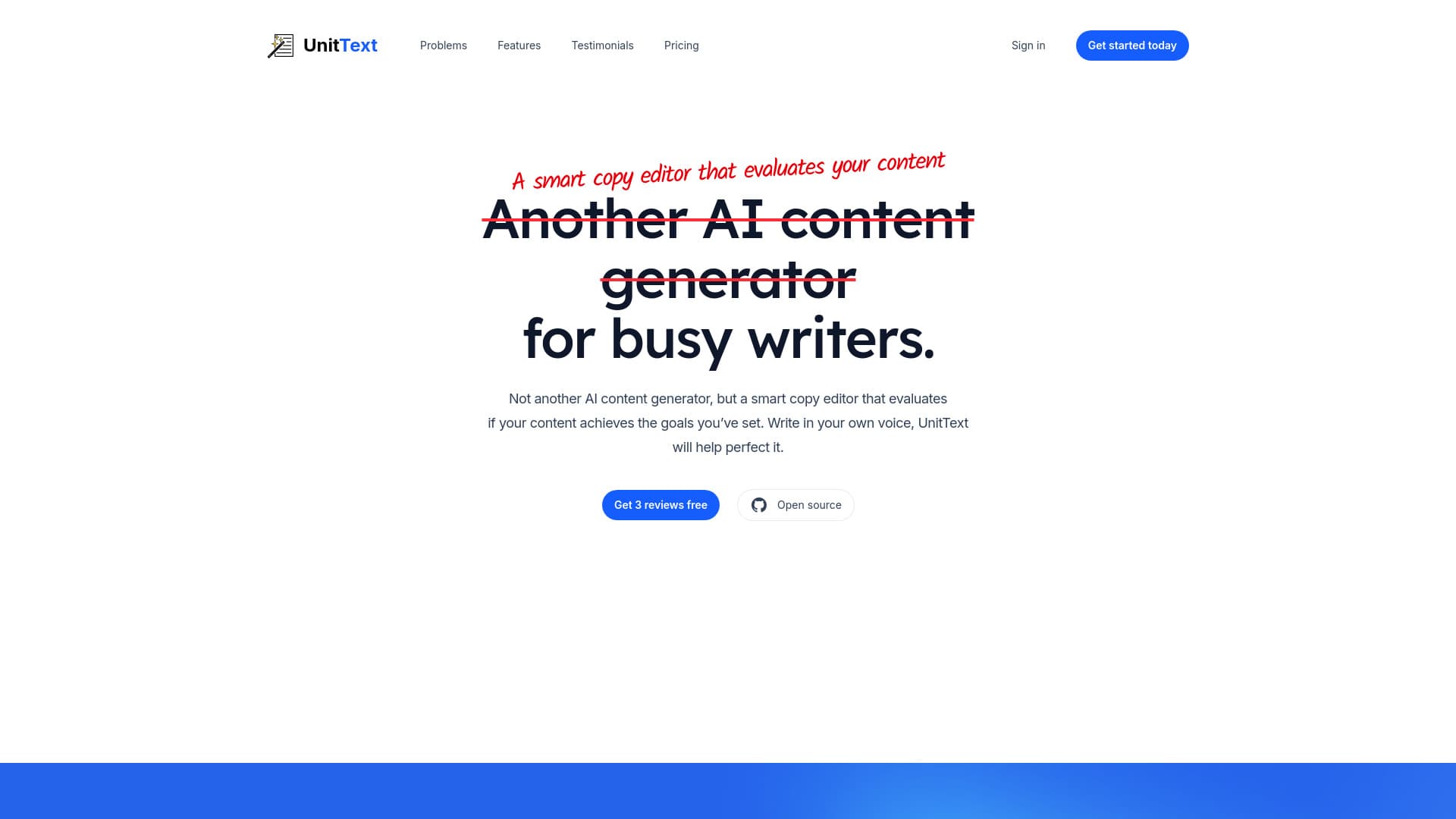 Unittext - AI Copy Editor