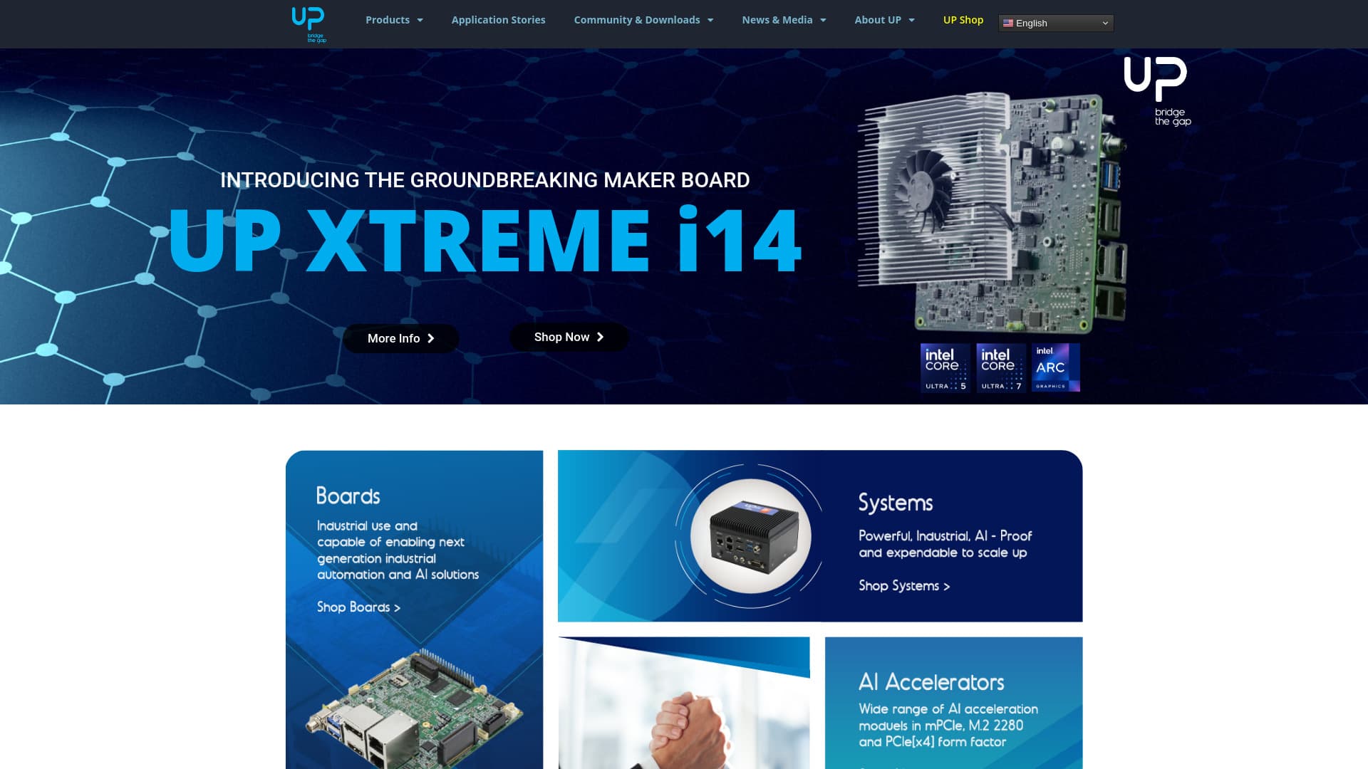 UP Bridge the Gap - UP Shop