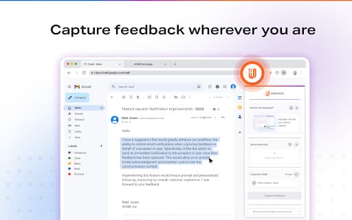 UserVoice Feedback Extension