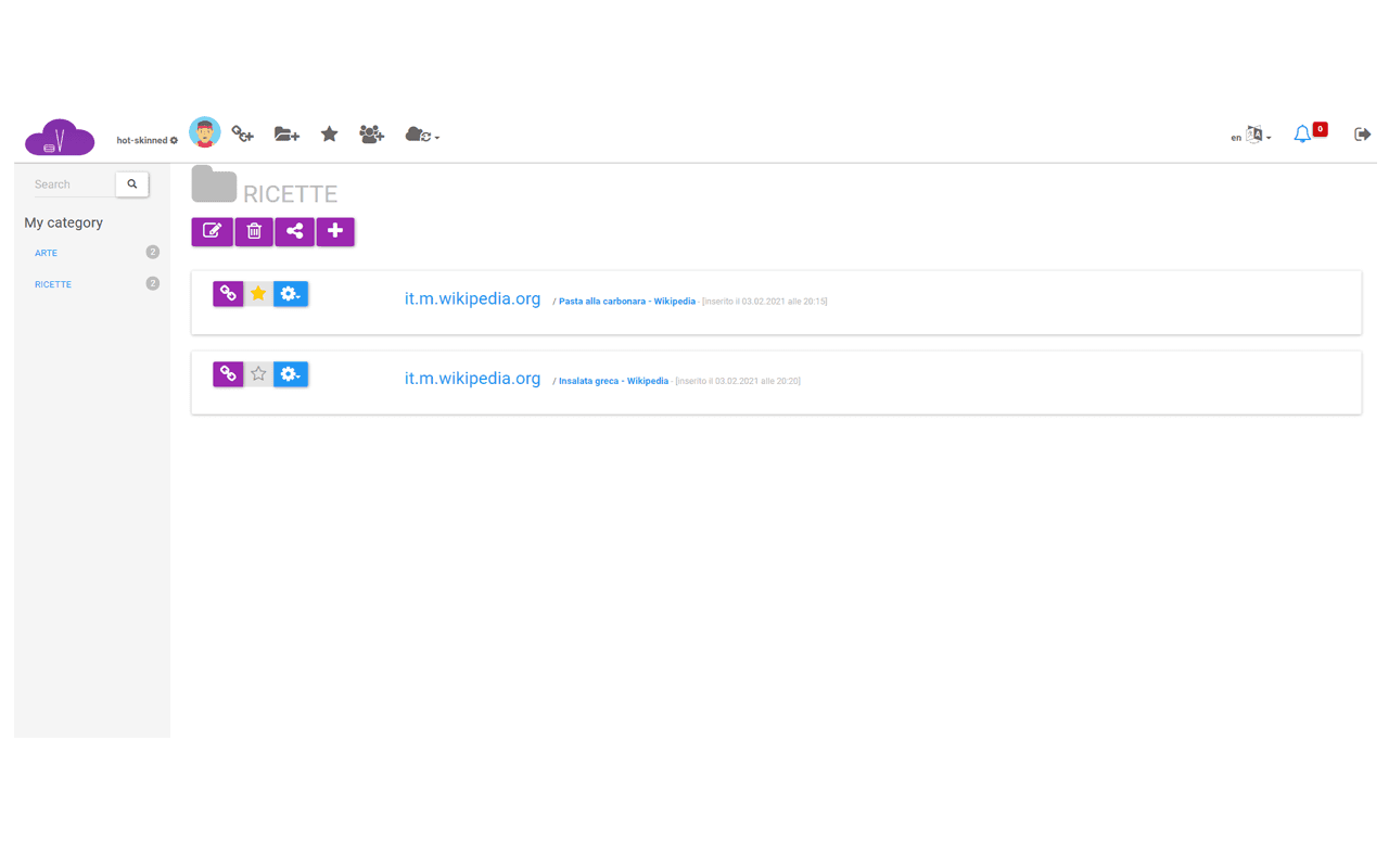 Vhumo Bookmark Manager