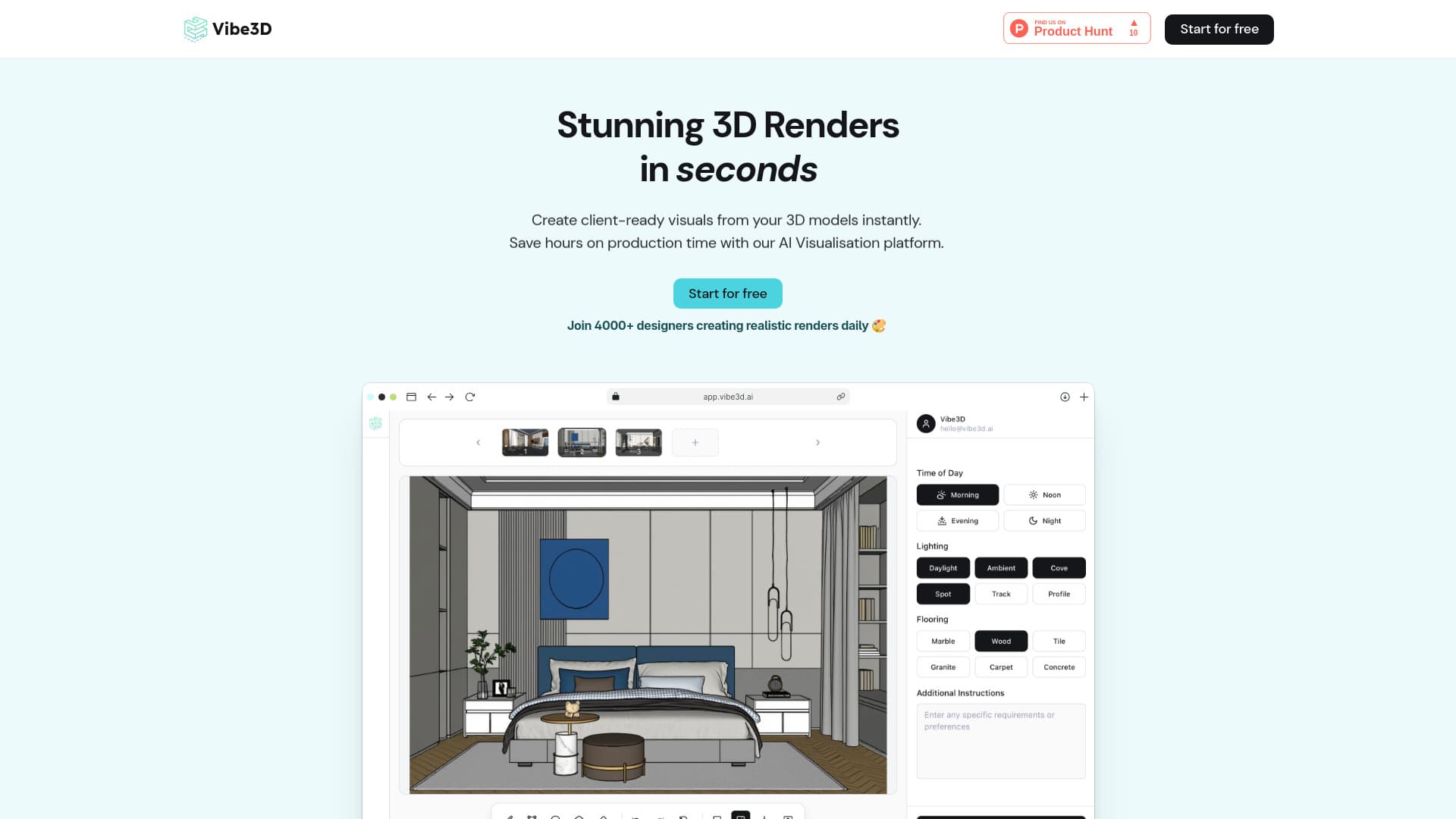 Vibe3d AI