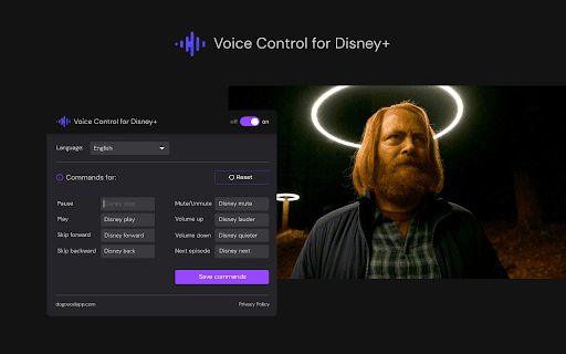 Voice Control For Disney+