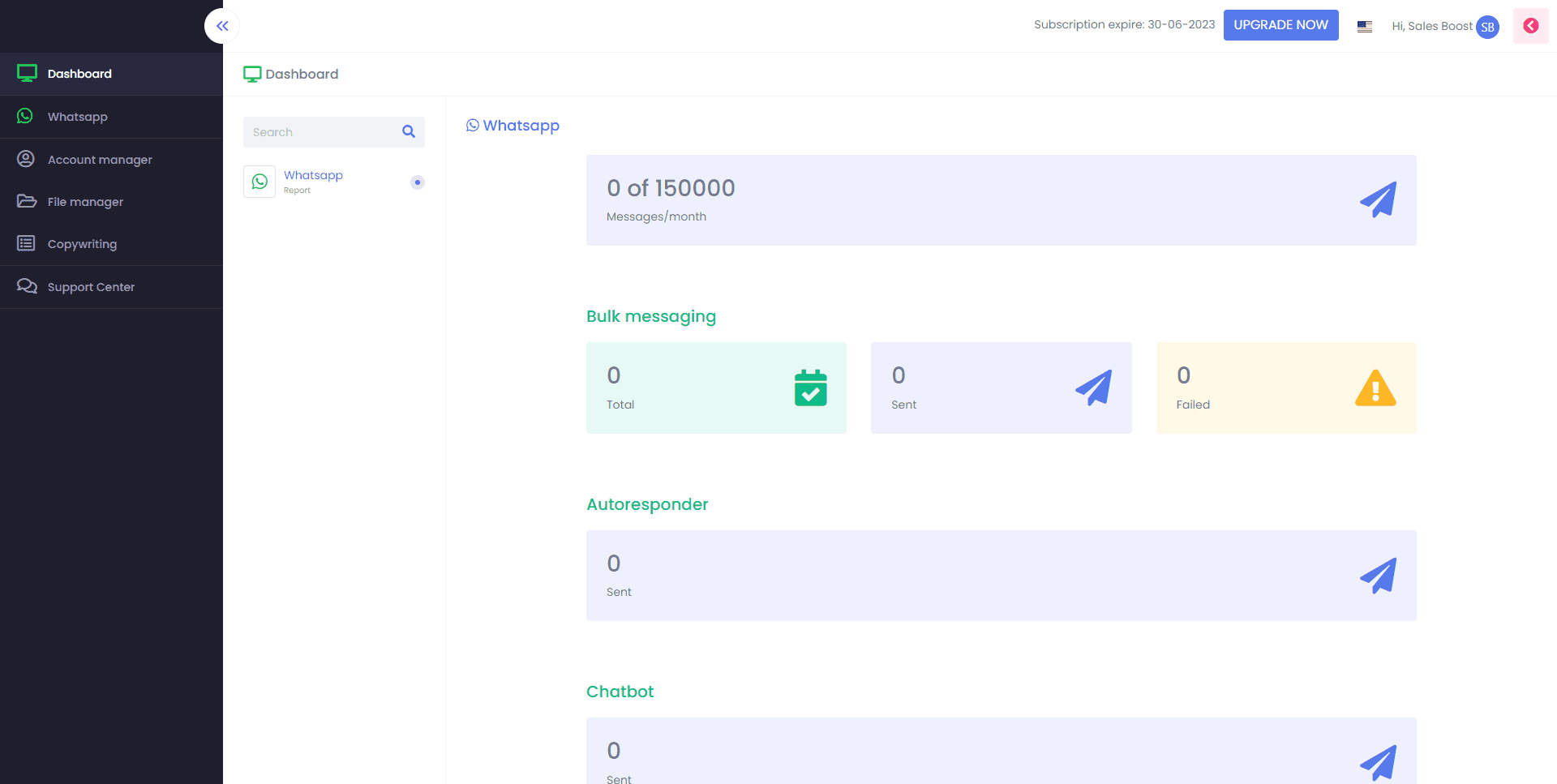 Wasapboost - Whatsapp Blaster Tools