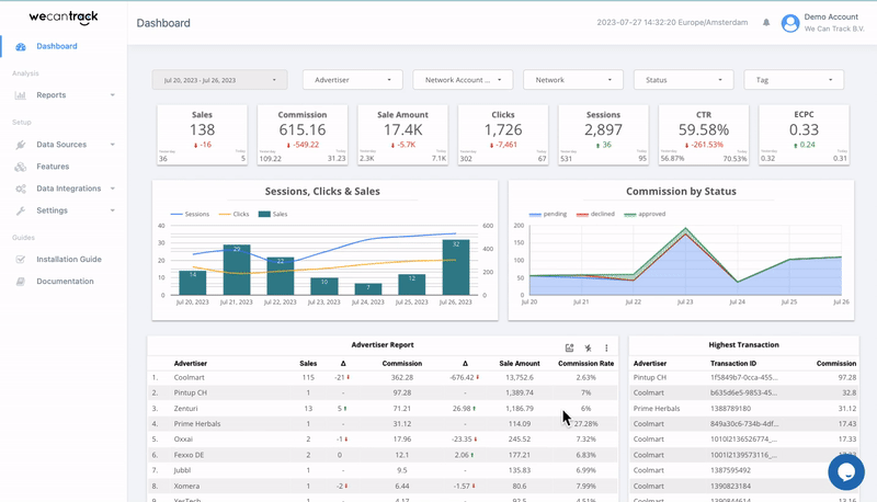 wecantrack - Affiliate Conversion Attribution