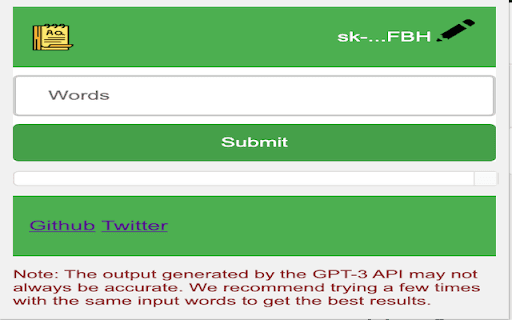 Word Study Extension