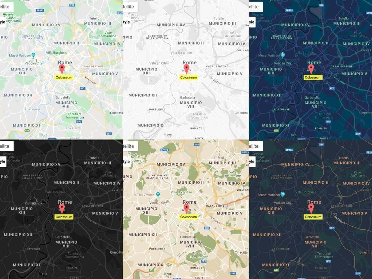 WordPress Multi Location Map
