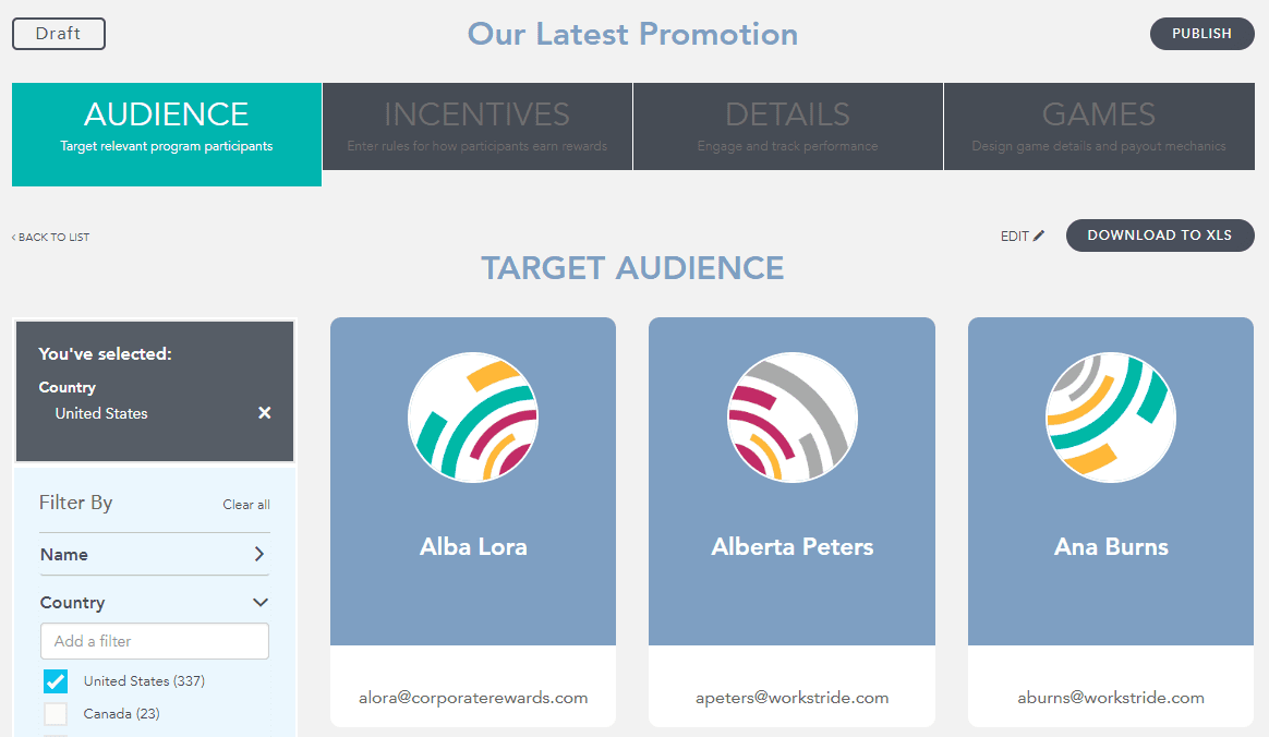 WorkStride Incentives