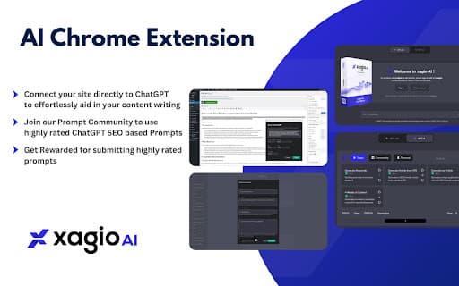 Xagio AI Chrome Extension