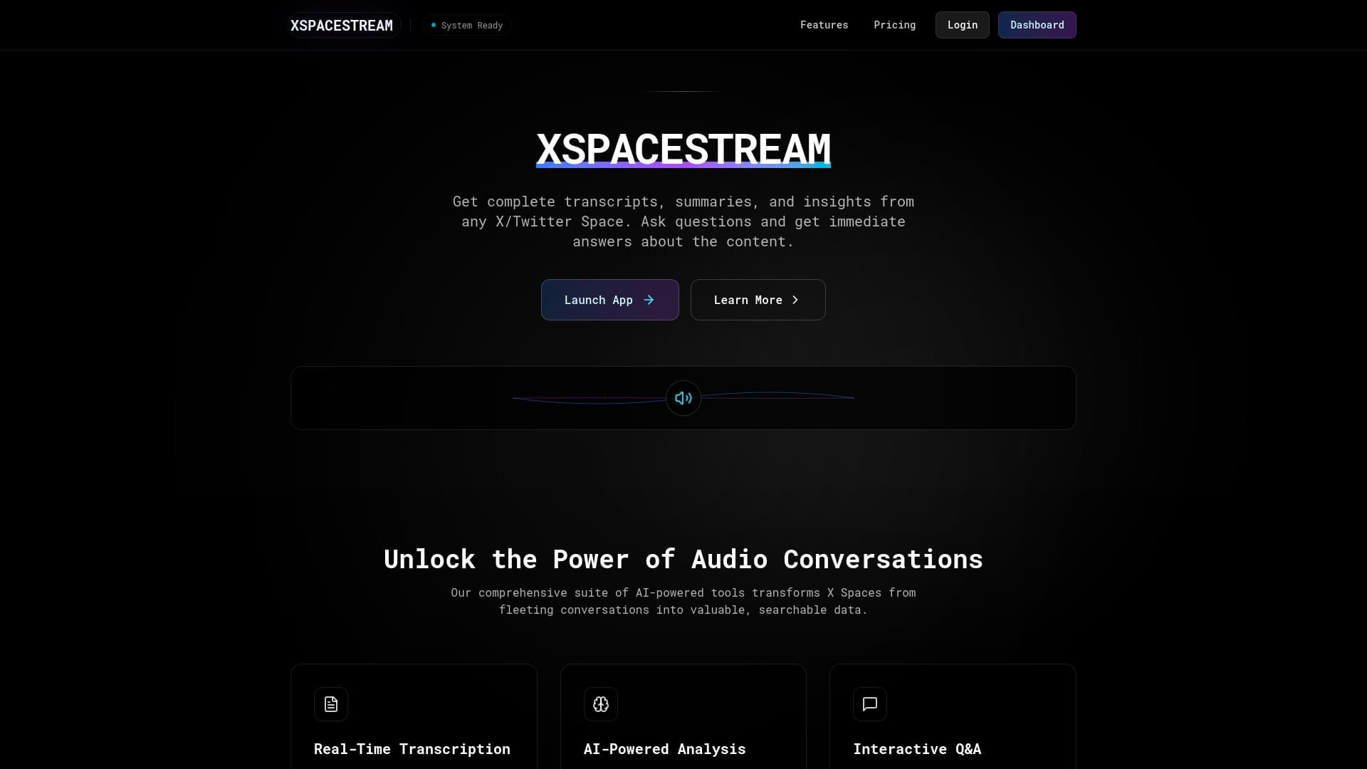 XSPACESTREAM