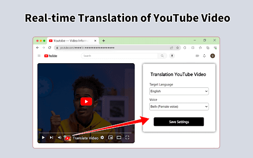 YouTube Real-Time Translation