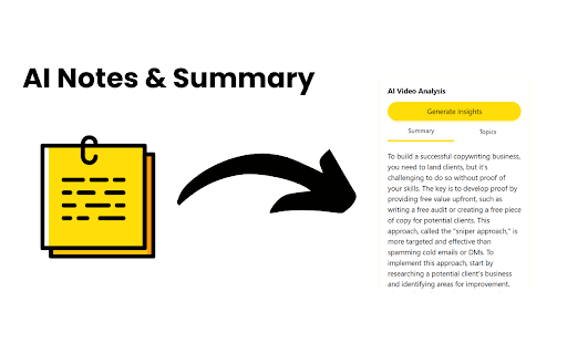 Youtube Transcript AI Extension