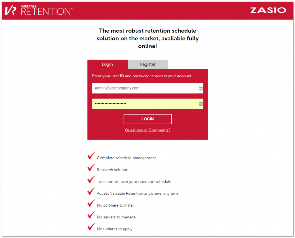 Zasio’s Versatile Retention