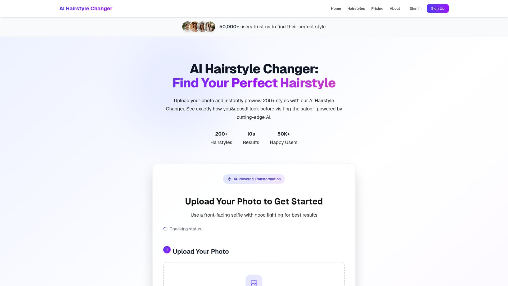 Alterador de Penteados por IA-