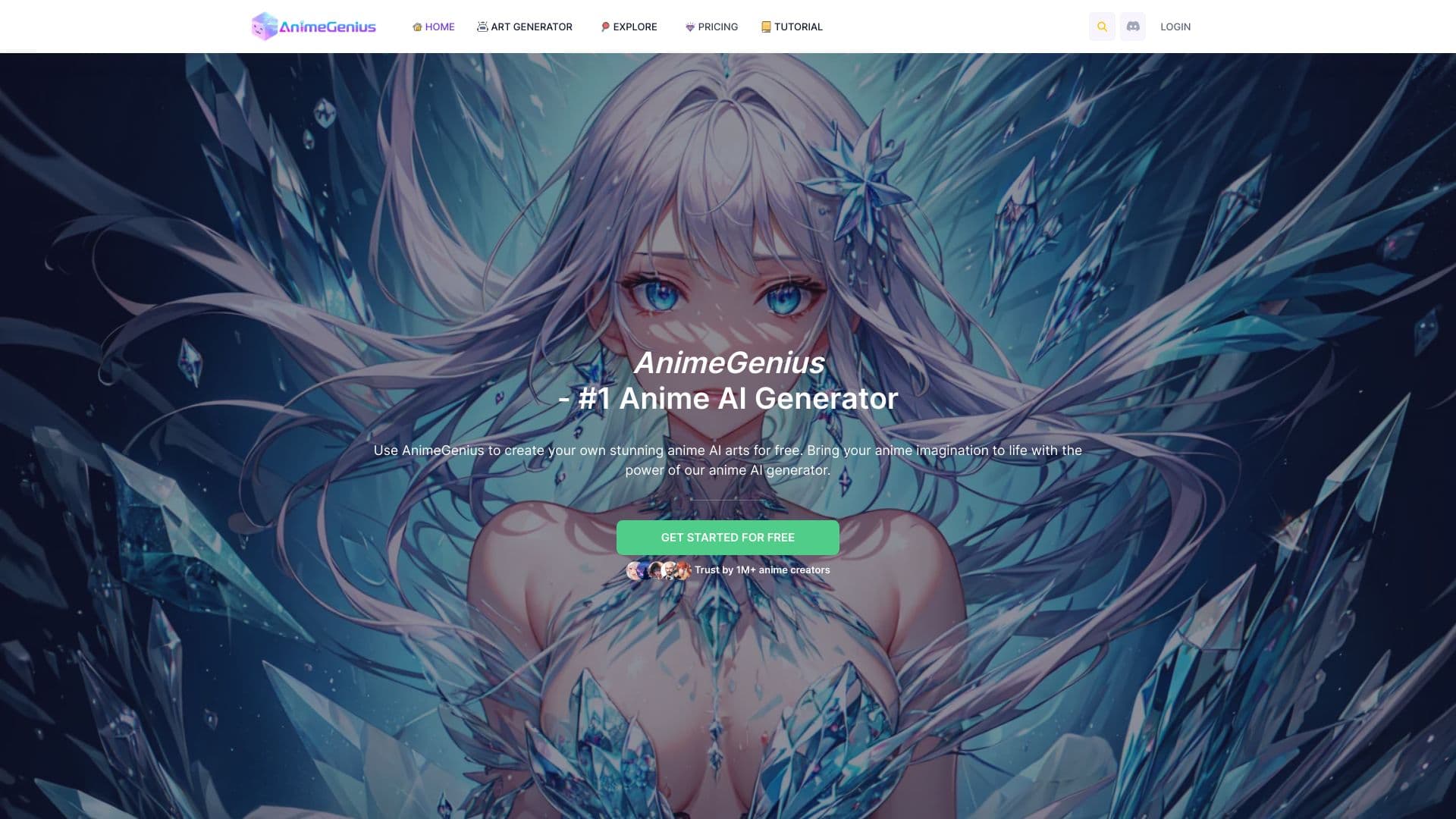 Animegenius - Anime AI Generator
