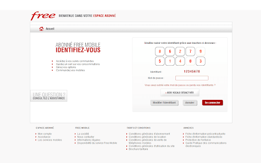 Free Mobile Auto Login