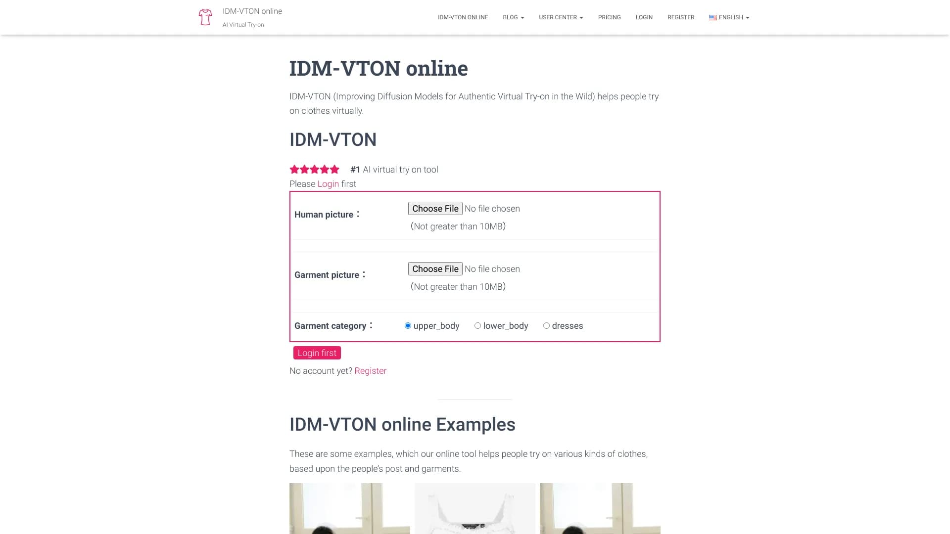 Idm-vton Online