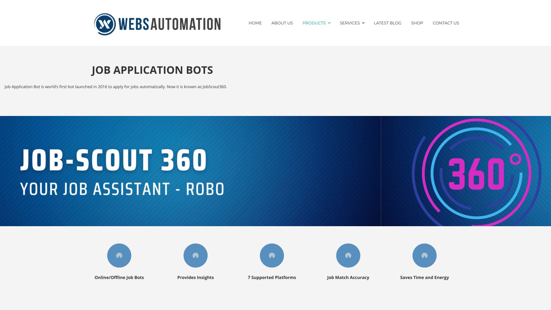 Jobscout360 Jobs Bot | By Webs-automation
