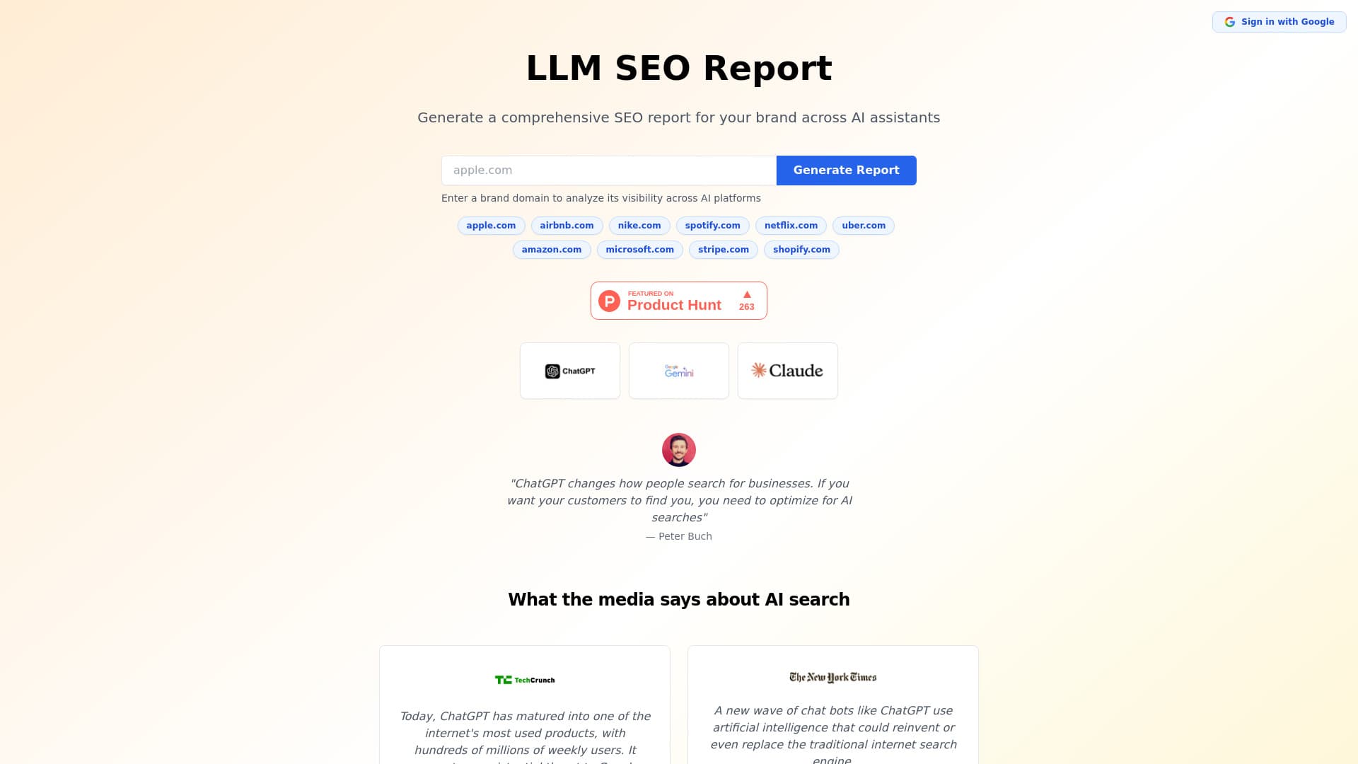 Llm Seo Report
