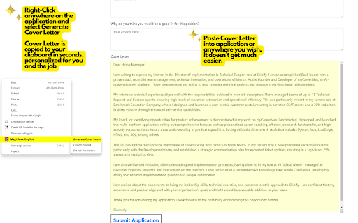 Magicmax - Job Application Copilot
