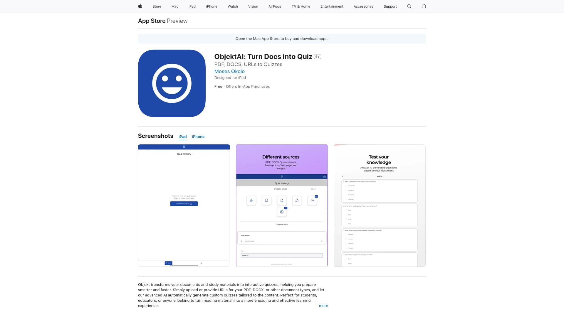 Objektai: Pdf To Quiz Maker