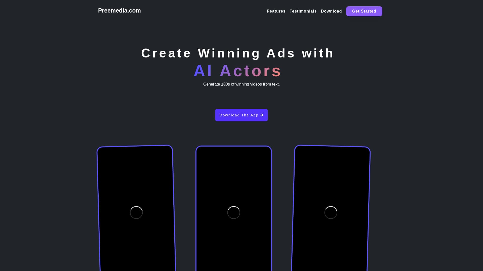 Preemedia - AI Ugc Ads