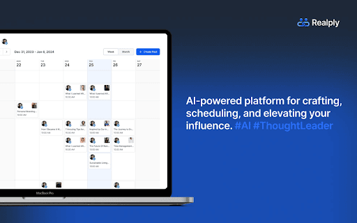 Realply: AI Linkedin Outreach