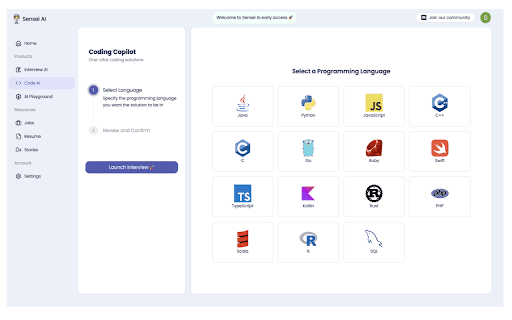 Sensei AI Coding Copilot
