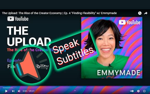 Speak Subtitles For Youtube