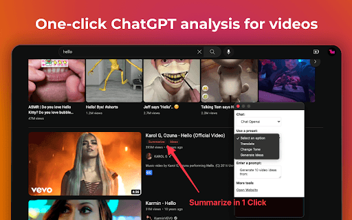 Videomind: Quick Chatgpt For Youtube