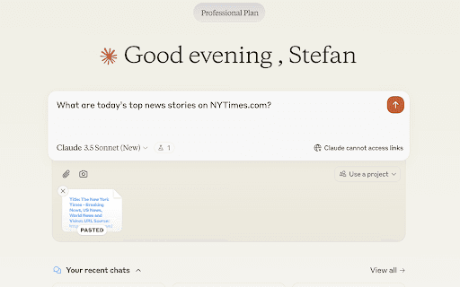 Website Reader For Claude
